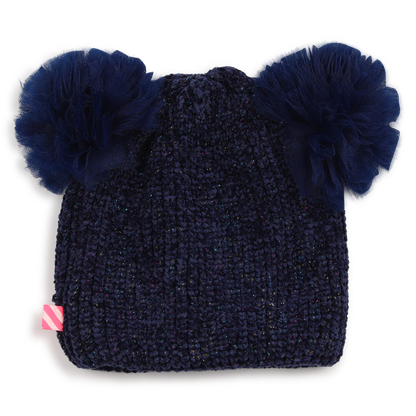 BILLIEBLUSH GIRLS POM POM KNITTED BEANIE