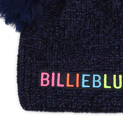 BILLIEBLUSH GIRLS POM POM KNITTED BEANIE