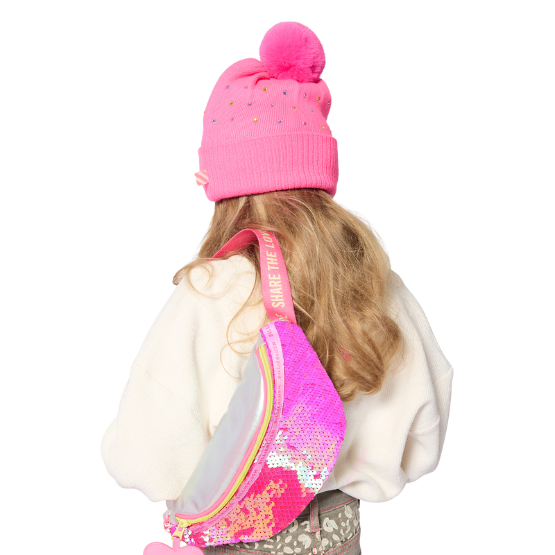 BILLIEBLUSH GIRLS ALLOVER SEQUINS BUMBAG