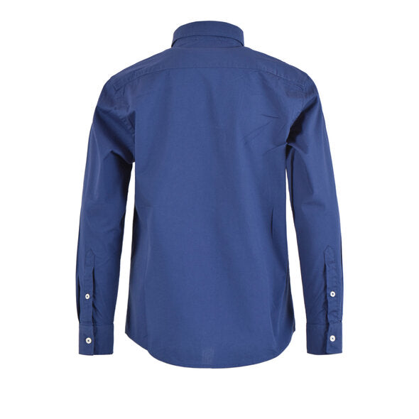 U.S POLO ASSN KIDS FREN POPLIN SHIRT