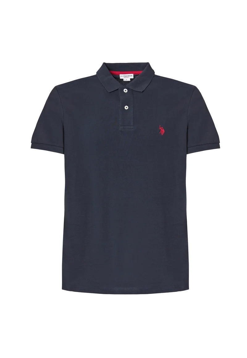 U.S POLO ASSN SS POLO SHIRT IN PIQUE COTTON