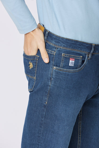 U.S POLO MAN SILVER&GOLD TROUSER