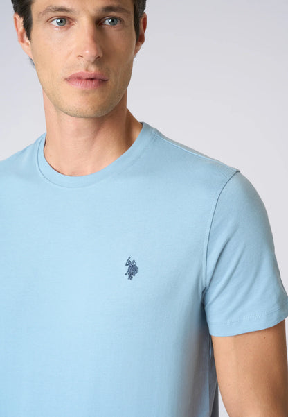 U.S POLO ASSN MAN SILVER&GOLD BASIC T SHIRT