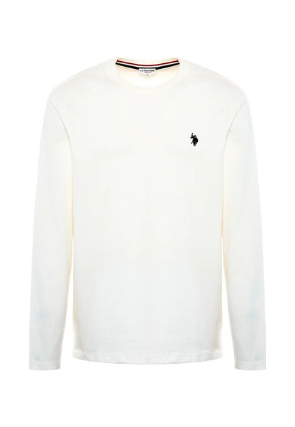U.S POLO ASSN MAN LS COTTON T SHIRT