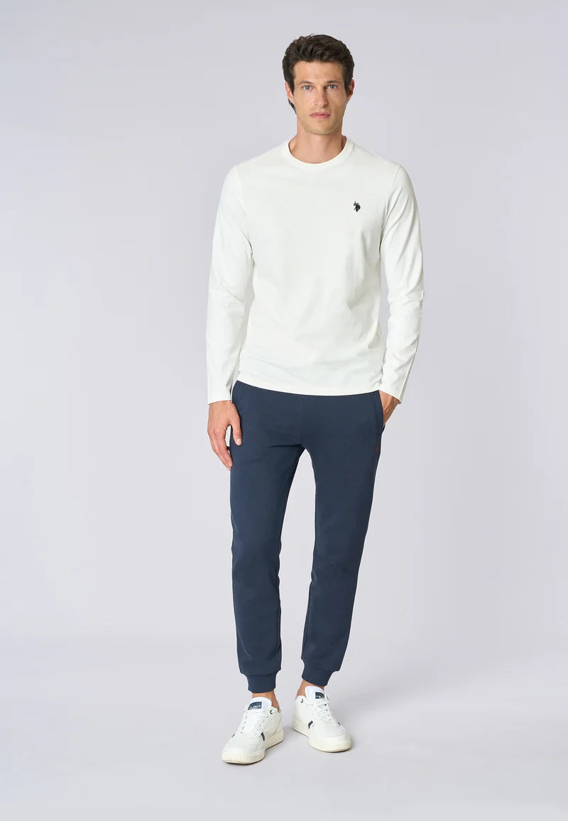U.S POLO ASSN MAN LS COTTON T SHIRT