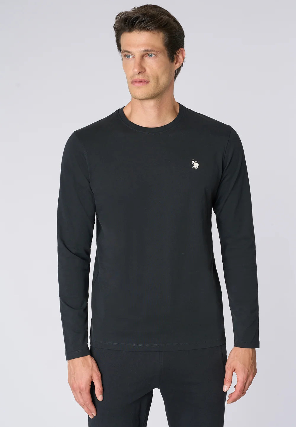 U.S POLO ASSN MAN LS COTTON T SHIRT