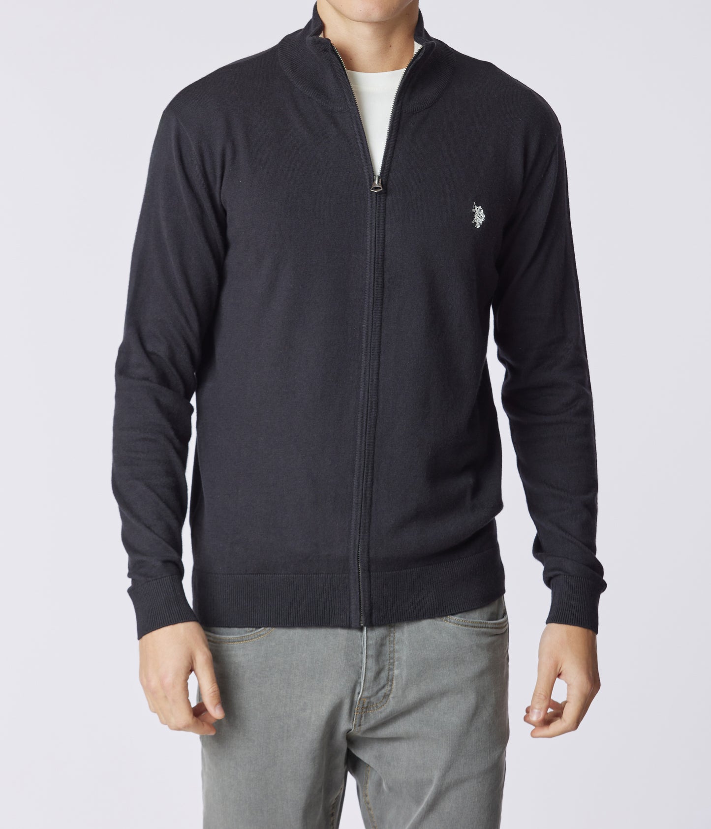 U.S POLO MAN LEO KNITTED CARDIGAN