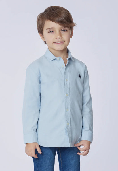U.S POLO ASSN KIDS OXFORD COTTON SHIRT