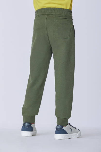 U.S POLO KIDS PANTALONE IN FELPA