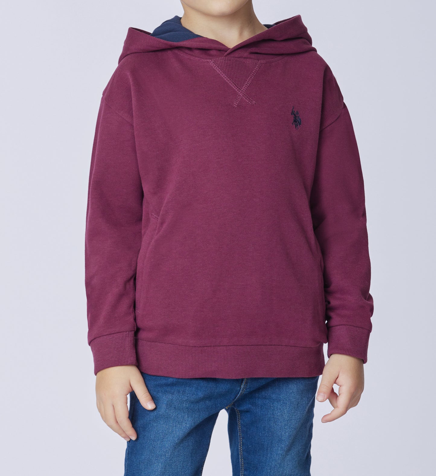 U.S POLO KIDS LOGO HOODIE