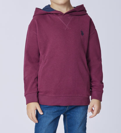 U.S POLO KIDS LOGO HOODIE
