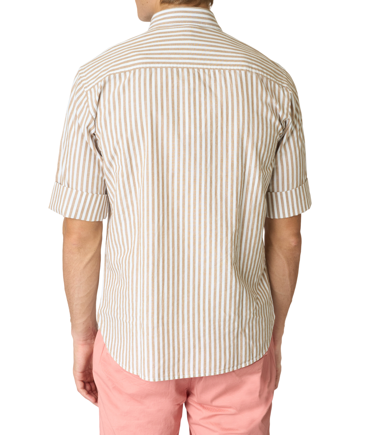U.S POLO ASSN MAN SHORTSLEEVE COTTON LINEN SHIRT