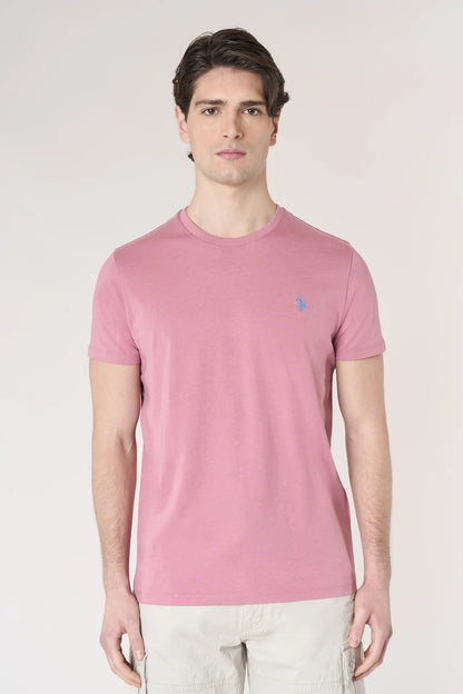 U.S POLO MAN SILVER & GOLD BASIC T SHIRT