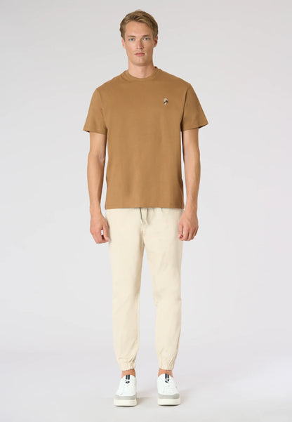U.S POLO ASSN MAN COLORED LOGO CREW NECK T SHIRT