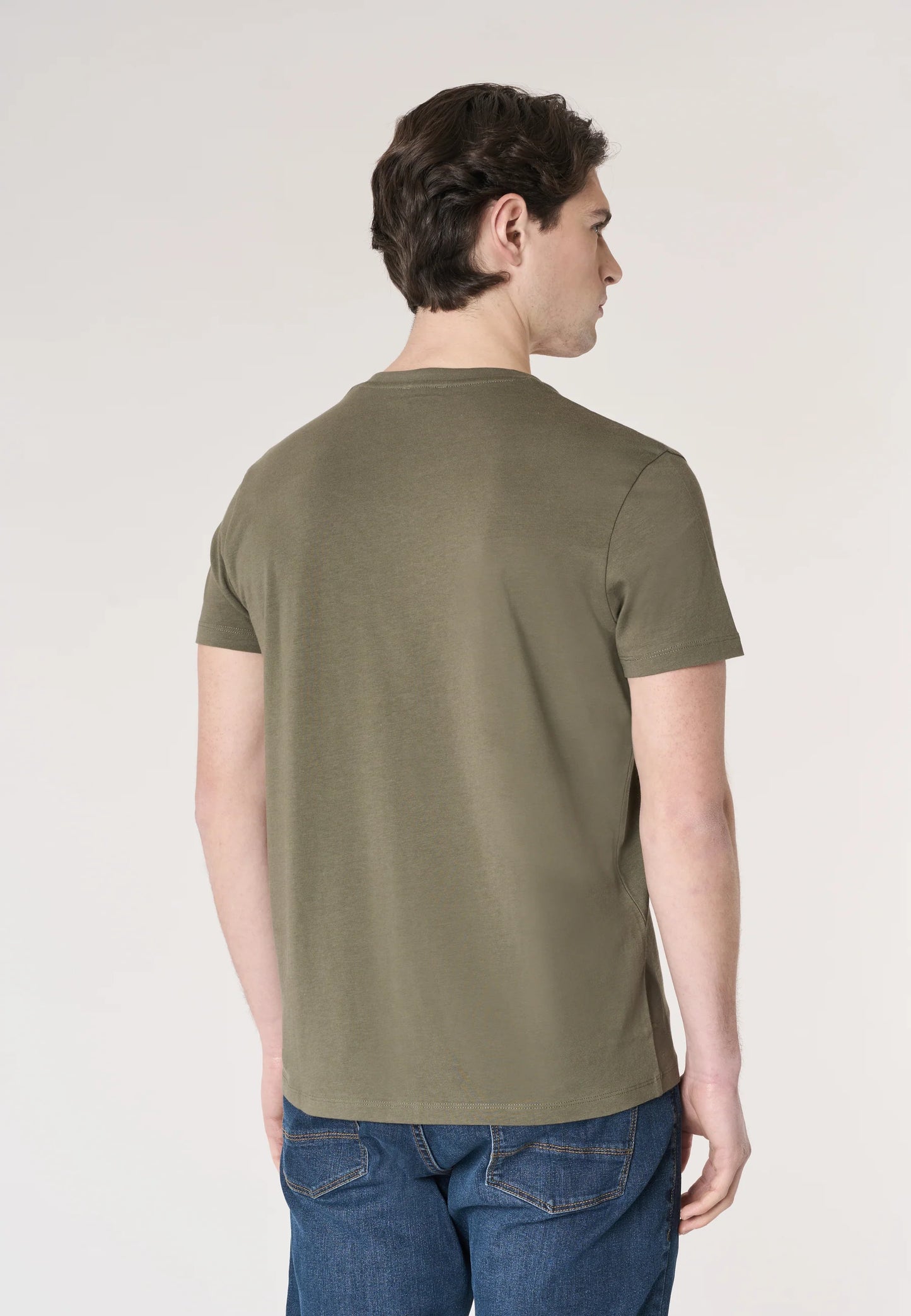 U.S POLO MAN SILVER & GOLD BASIC T SHIRT