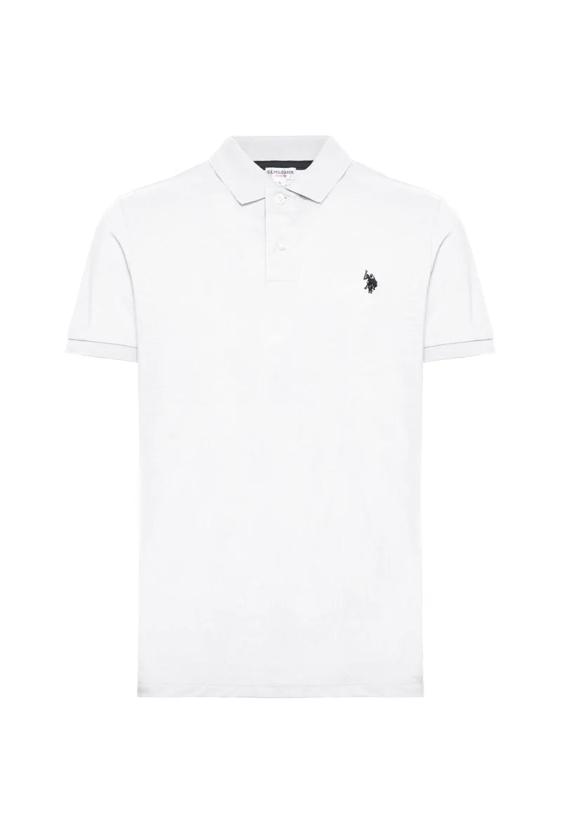 U.S POLO ASSN SS POLO SHIRT IN PIQUE COTTON