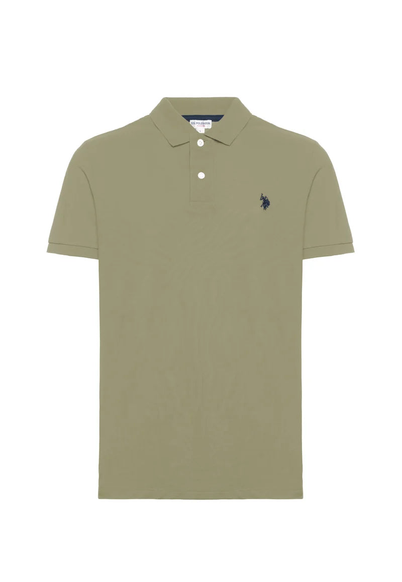 U.S POLO ASSN SS POLO SHIRT IN PIQUE COTTON