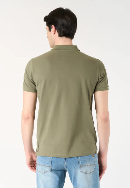 U.S POLO ASSN SS POLO SHIRT IN PIQUE COTTON
