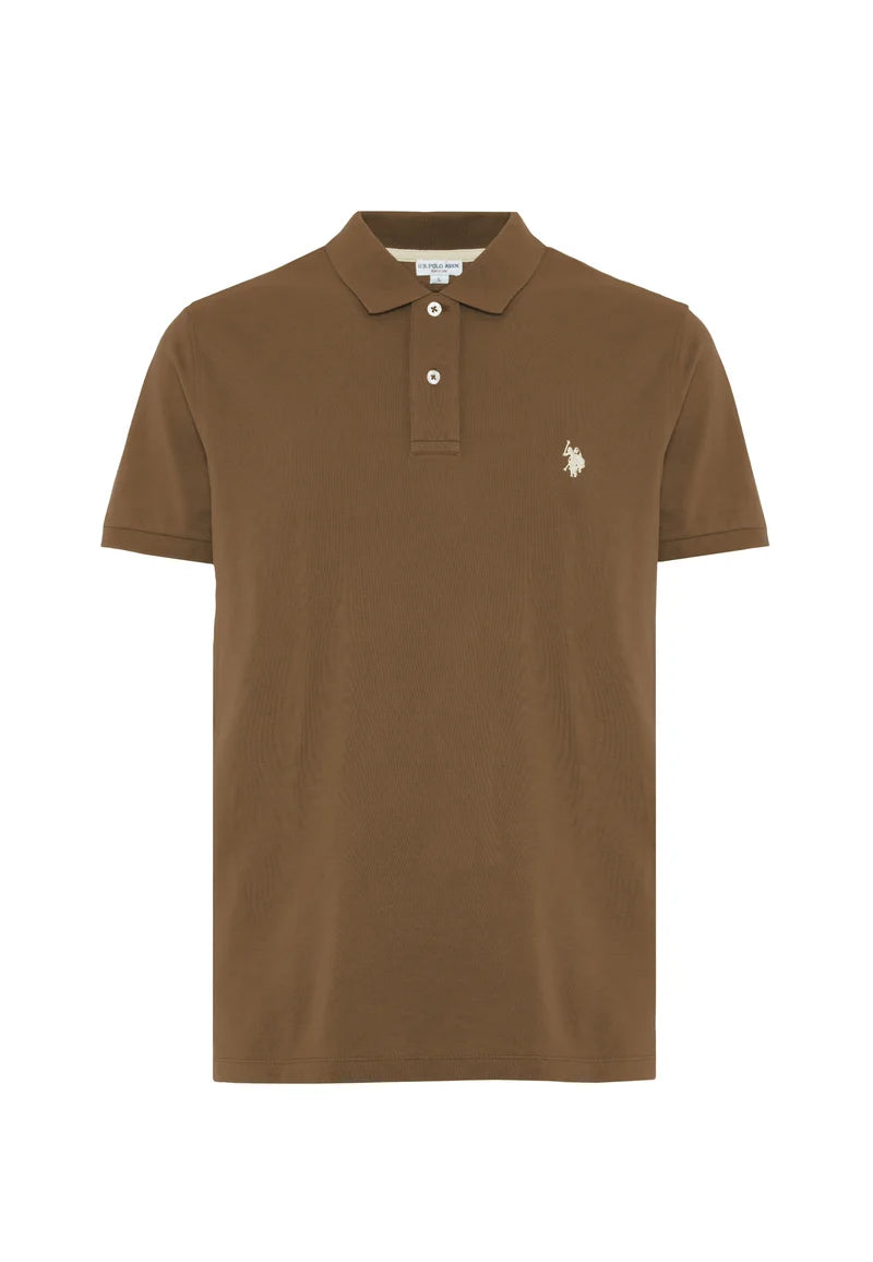 U.S POLO SS POLO SHIRT IN PIQUE COTTON