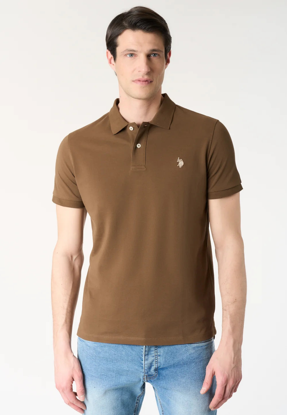U.S POLO SS POLO SHIRT IN PIQUE COTTON