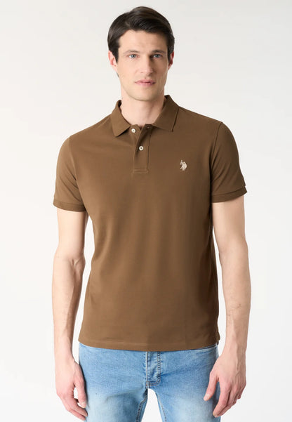 U.S POLO SS POLO SHIRT IN PIQUE COTTON