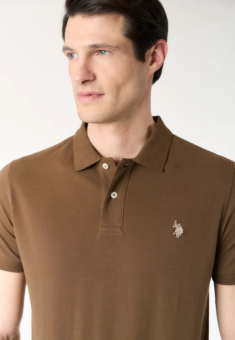 U.S POLO SS POLO SHIRT IN PIQUE COTTON
