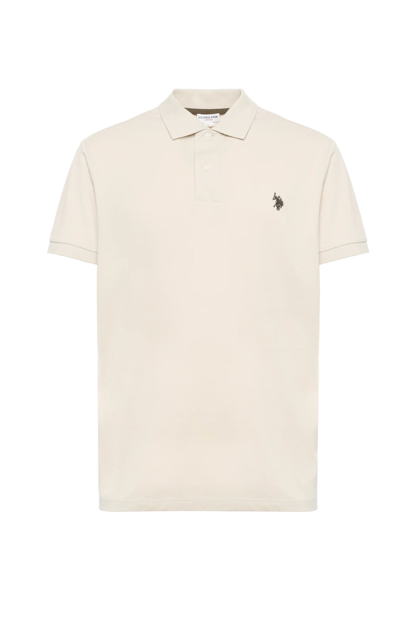 U.S POLO ASSN MAN SILVER & GOLD POLO SHIRT