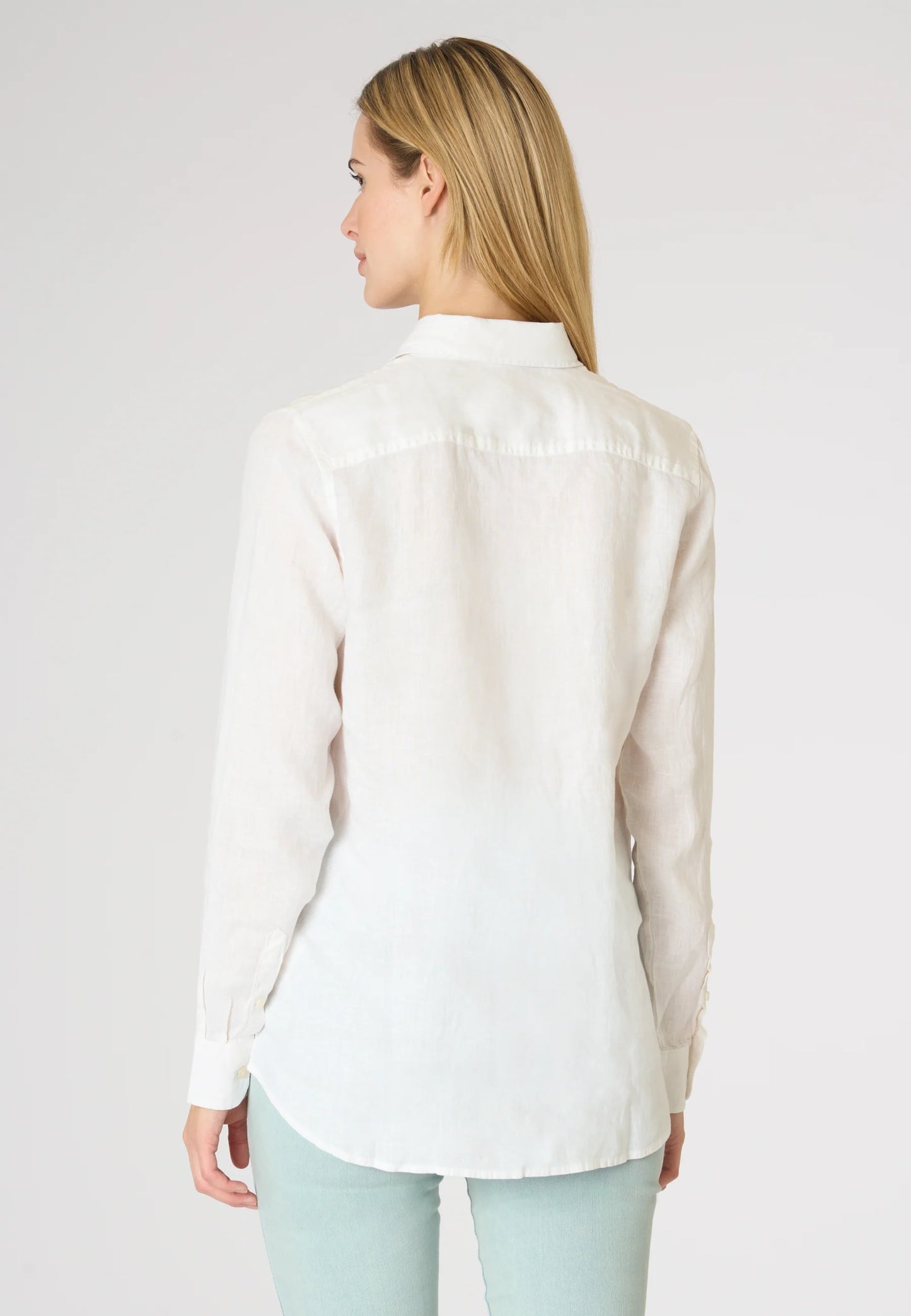 U.S POLO ASSN WOMAN PREMIUM QUALITY COTTON & LINEN SHIRT