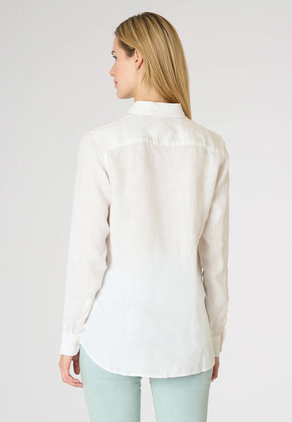 U.S POLO ASSN WOMAN PREMIUM QUALITY COTTON & LINEN SHIRT