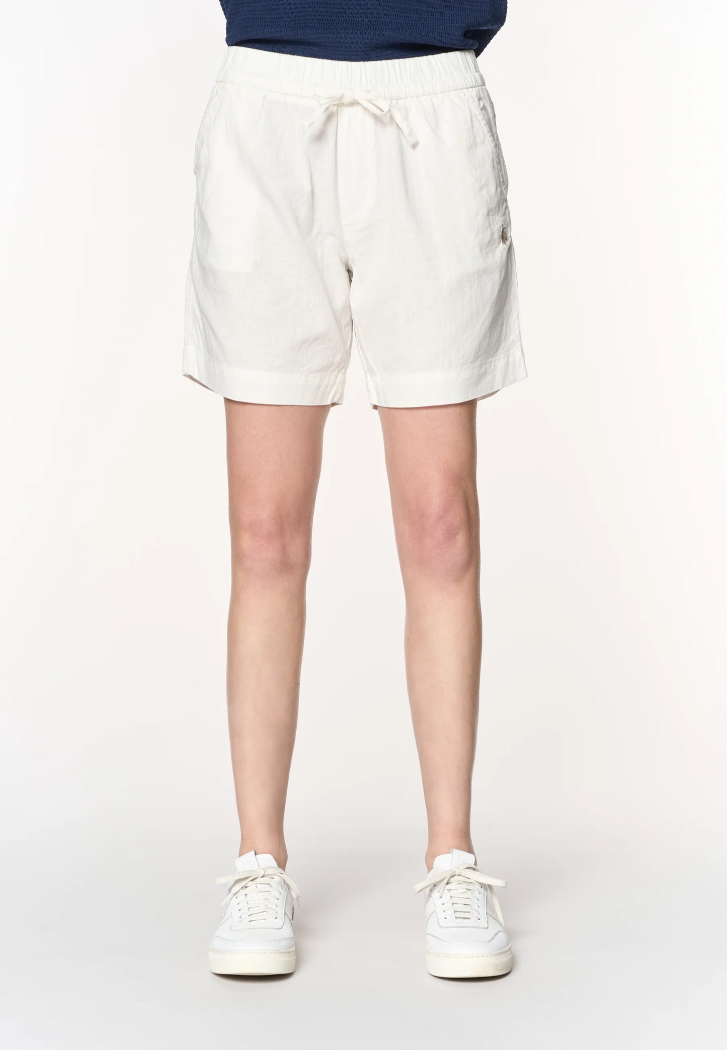 U.S POLO ASSN WOMEN'S COTTON LINEN SHORTS