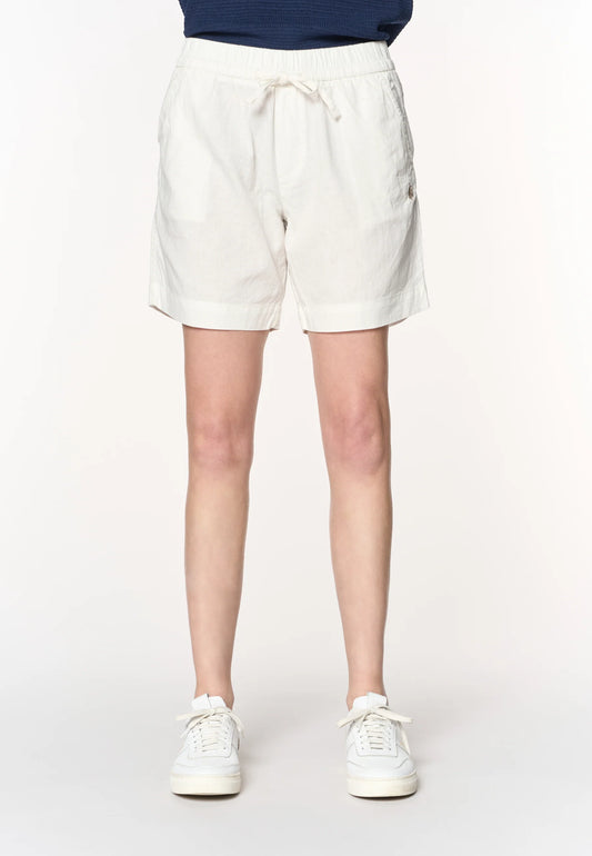 U.S POLO ASSN WOMEN'S COTTON LINEN SHORTS