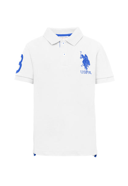 U.S POLO ASSN KIDS EMBROIDERED LOGO POLO T SHIRT
