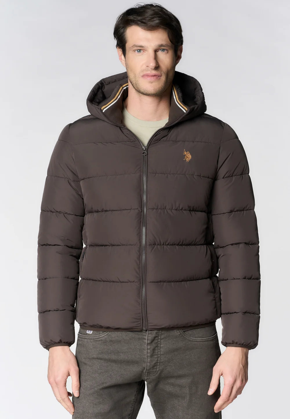 U.S POLO ASSN MAN HOODED PADDED JACKET