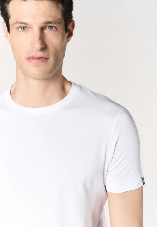 U.S POLO ASSN MAN STRETCH COTTON CREW NECK T-SHIRT