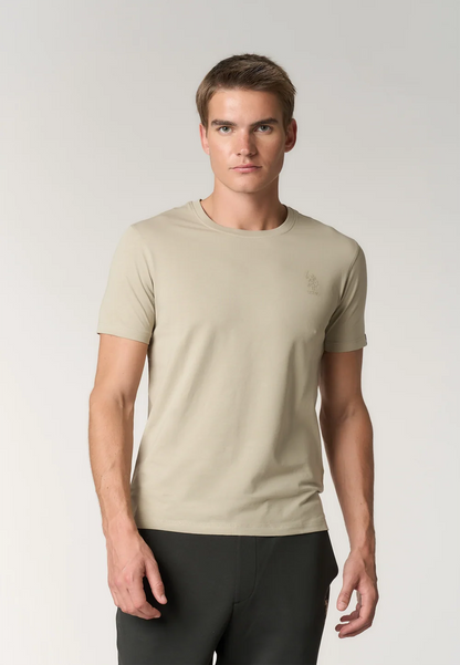U.S POLO ASSN MAN STRETCH COTTON CREW NECK T-SHIRT