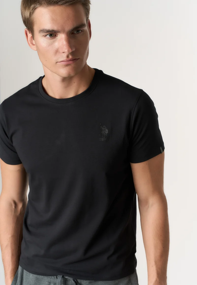 U.S POLO ASSN MAN STRETCH COTTON CREW NECK T-SHIRT