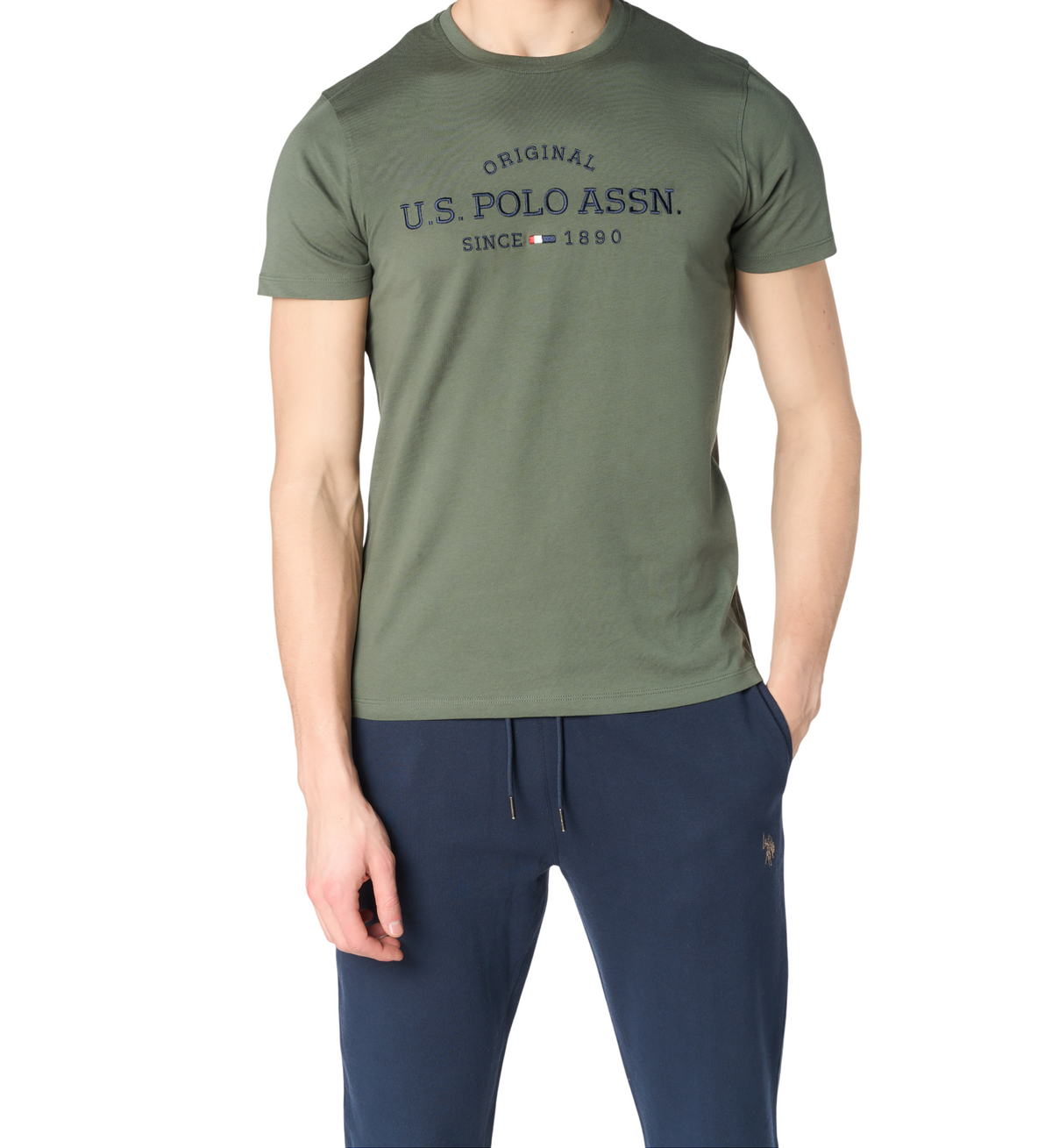 U.S POLO ASSN MAN ORIGINAL EMBOIDERY T SHIRT