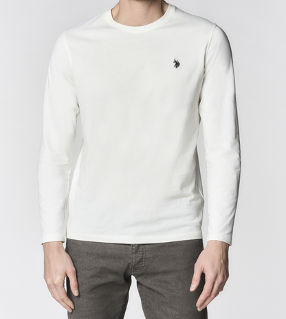 U.S POLO ASSN MAN LS COTTON T SHIRT