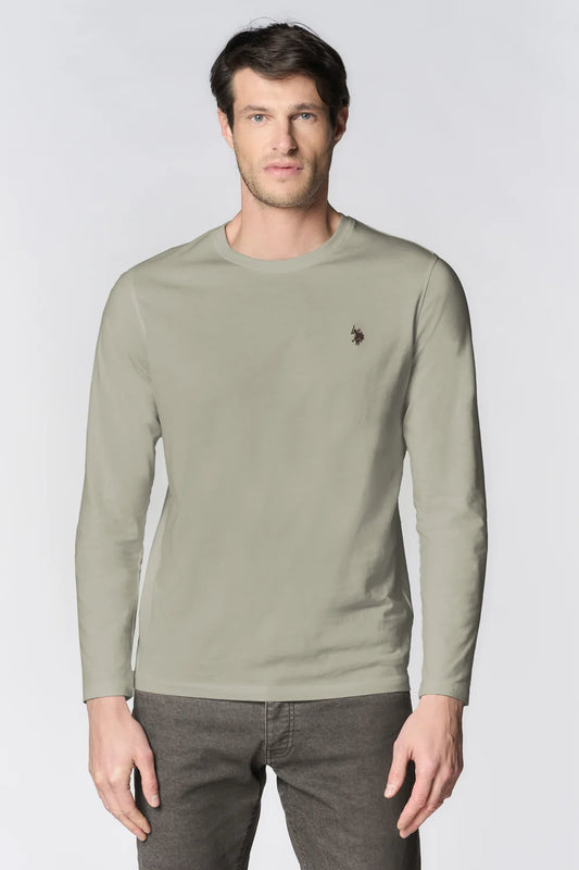 U.S POLO ASSN MAN LS COTTON T SHIRT