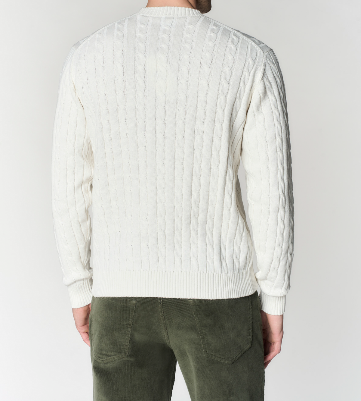U.S POLO ASSN MAN CABLE KNIT SWEATER