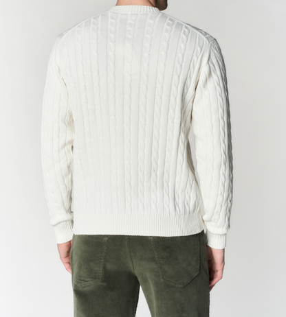 U.S POLO ASSN MAN CABLE KNIT SWEATER