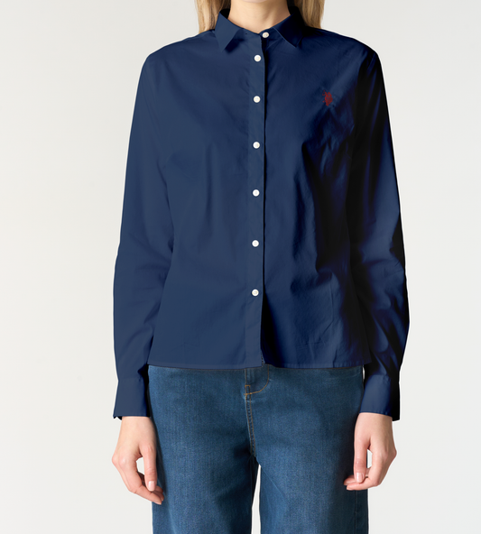 U.S POLO ASSN WOMAN EMBROIDERY SLIM FIT SHIRT