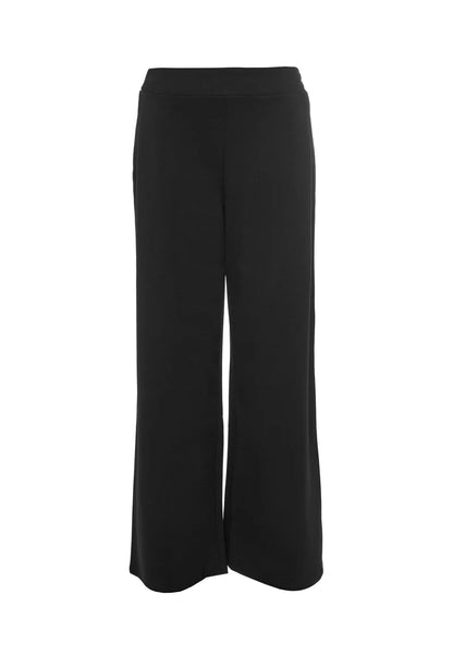 U.S POLO ASSN WOMAN WIDE-LEG TROUSERS IN MILANESE STITCH