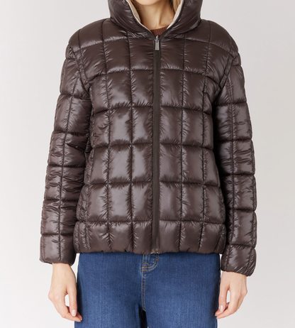 U.S POLO ASSN WOMAN REVERSIBLE PUFFER JACKET