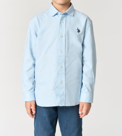 U.S POLO ASSN KIDS OXFORD COTTON SHIRT