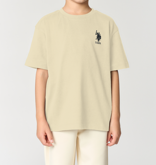 U.S POLO ASSN KIDS SS BOXY T SHIRT