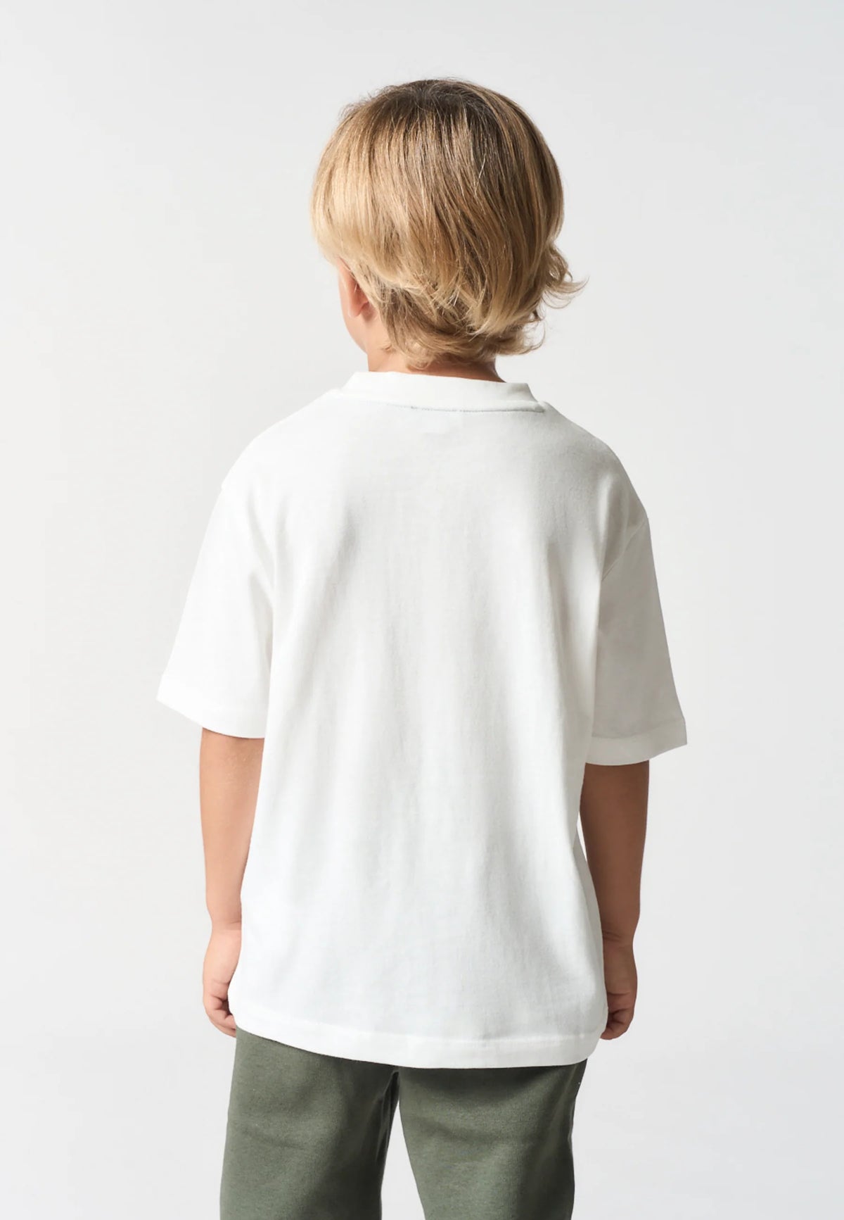 U.S POLO ASSN KIDS COTTON T-SHIRT WITH JACK MASCOT