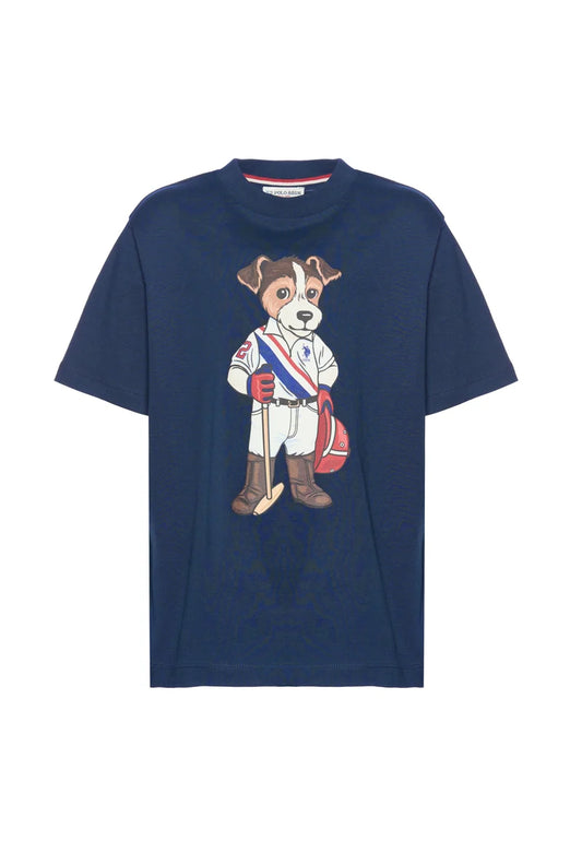 U.S POLO ASSN KIDS DOG PLAYER T SHIRT