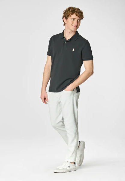 U.S POLO ASSN SS POLO SHIRT IN PIQUE COTTON