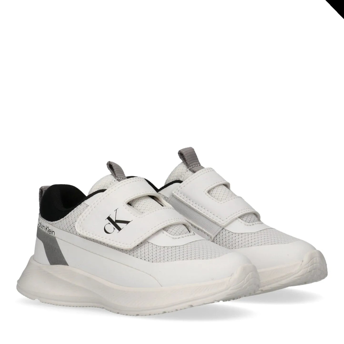 CALVIN KLEIN KIDS LOW CUT VELCRO SNEAKERS